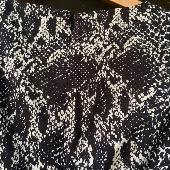 ANN TAYLOR NEW B&W SIZE 2 DRESS - Picture 4 of 8